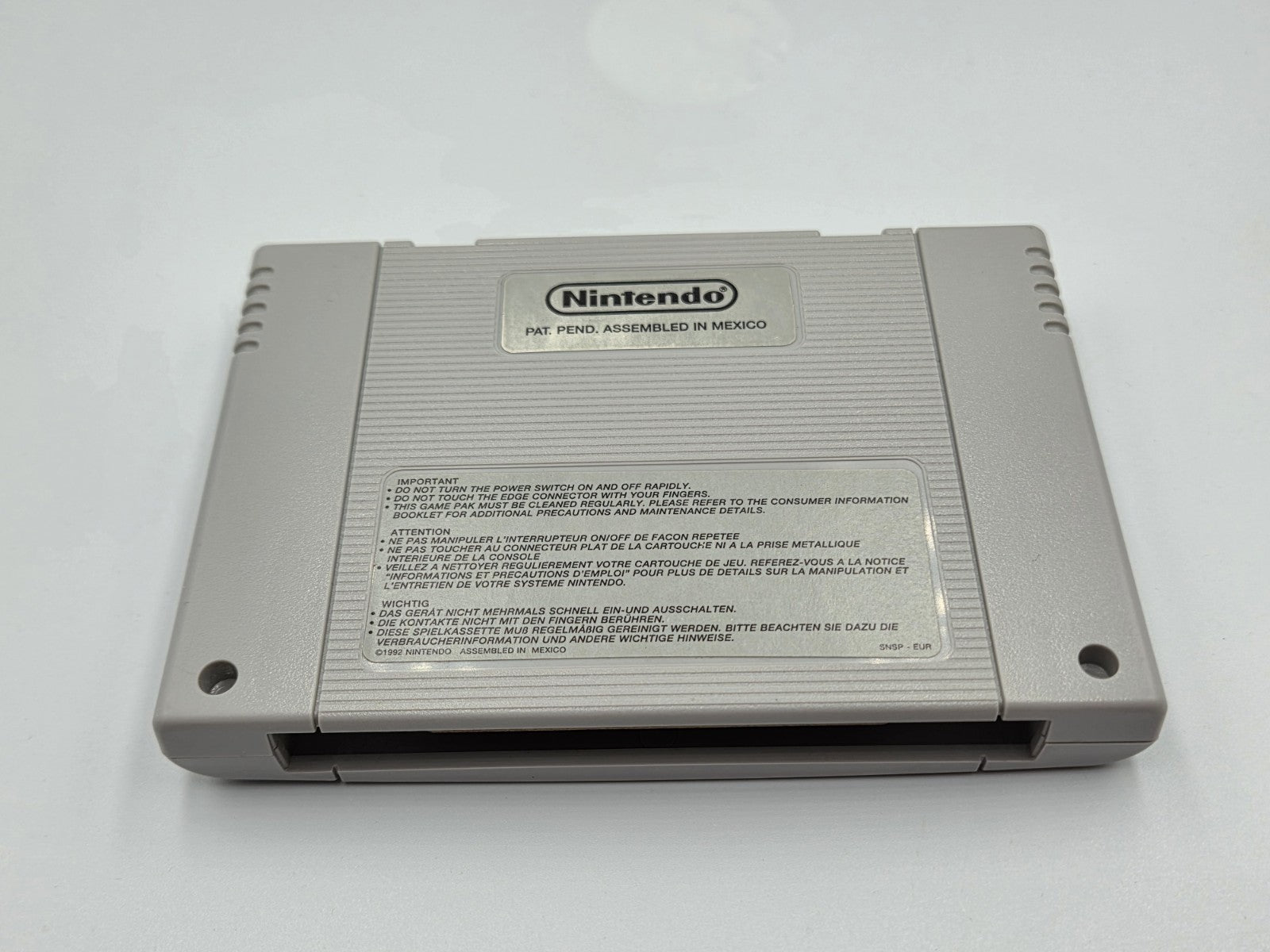 SNES Super Nintendo Alien 3 mit OVP und Anleitung EUR - T-Retro-Games 