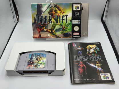 N64 Nintendo 64 Dark Rift mit OVP und Anleitung EUR - T-Retro-Games 