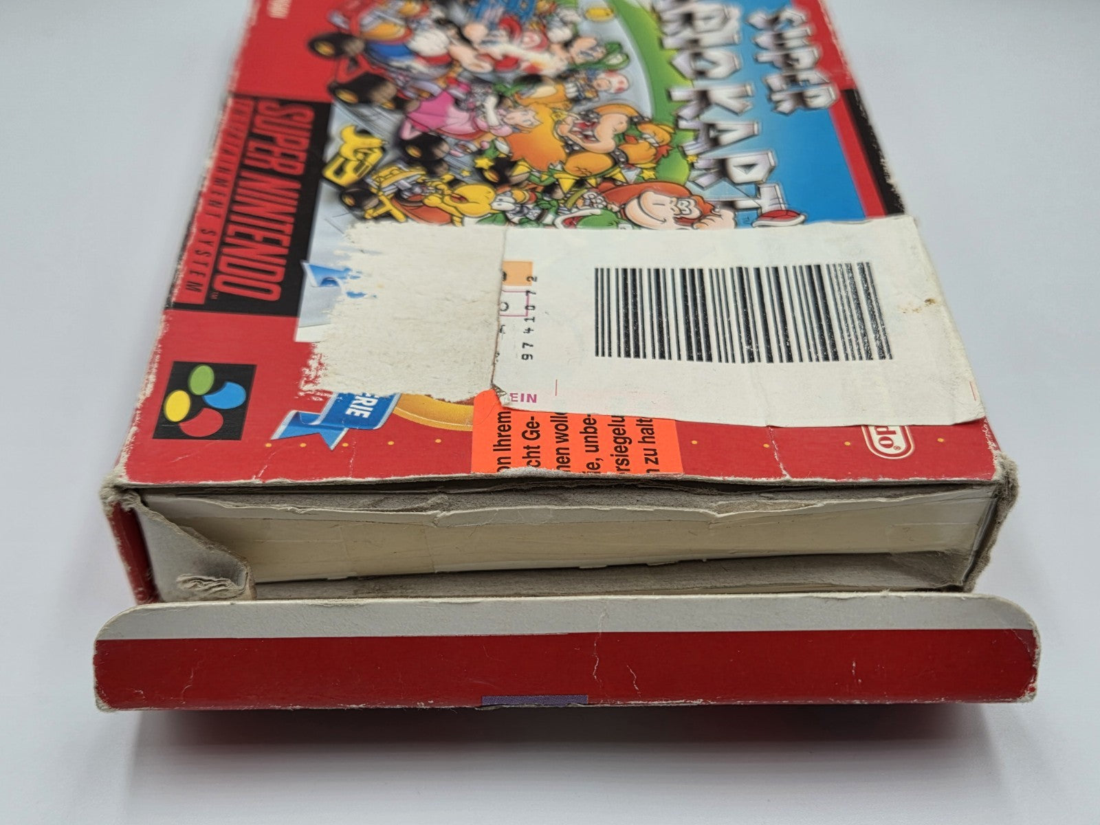 SNES Super Nintendo Super Mario Kart mit OVP und Anleitung NOE - T-Retro-Games 