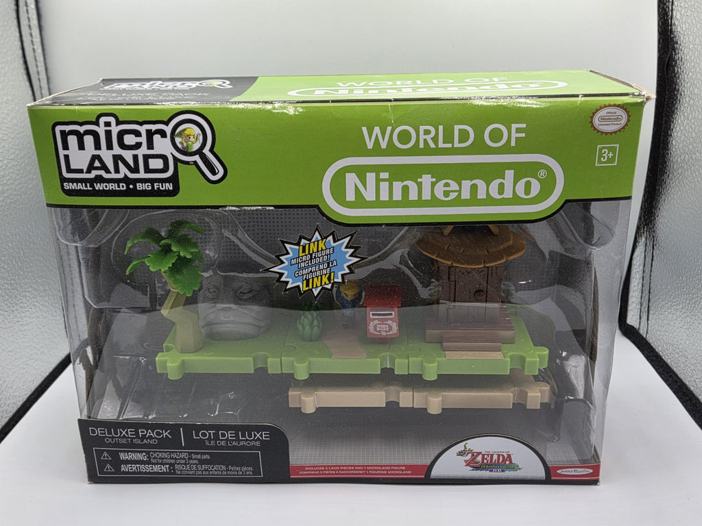 World of Nintendo Collectible Figur Deluxe Pack Outset Island Neu New Sealed - T-Retro-Games 
