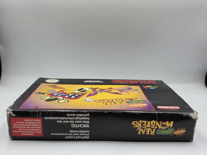 SNES Super Nintendo Aaahh!!! Real Monsters mit OVP und Anleitung EUR - T-Retro-Games 