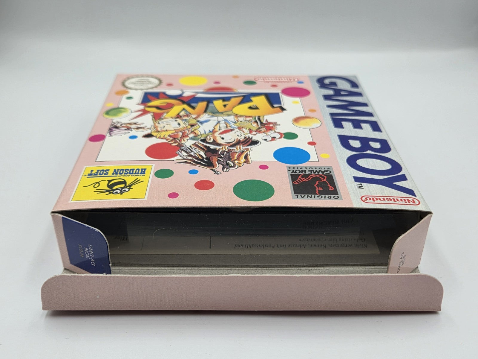 Nintendo Game Boy Classic Spiel Pang mit OVP und Anleitung NOE - T-Retro-Games 