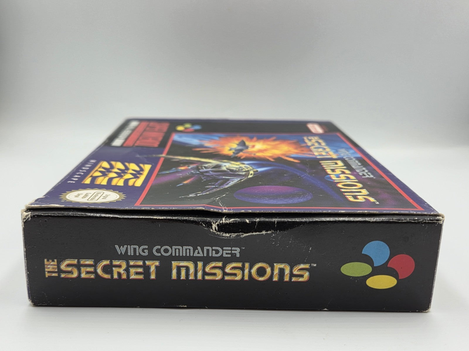SNES Super Nintendo Wing Commander The Secret Missions mit OVP und Anleitung NOE - T-Retro-Games 