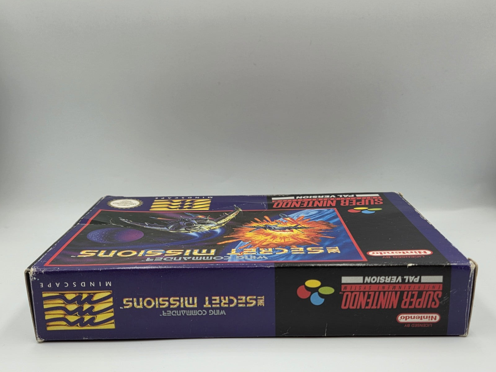 SNES Super Nintendo Wing Commander The Secret Missions mit OVP und Anleitung NOE - T-Retro-Games 