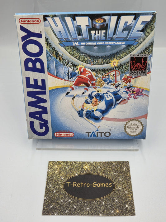 Nintendo Game Boy Classic Spiel Hit The Ice mit OVP und Anleitung FRG - T-Retro-Games 