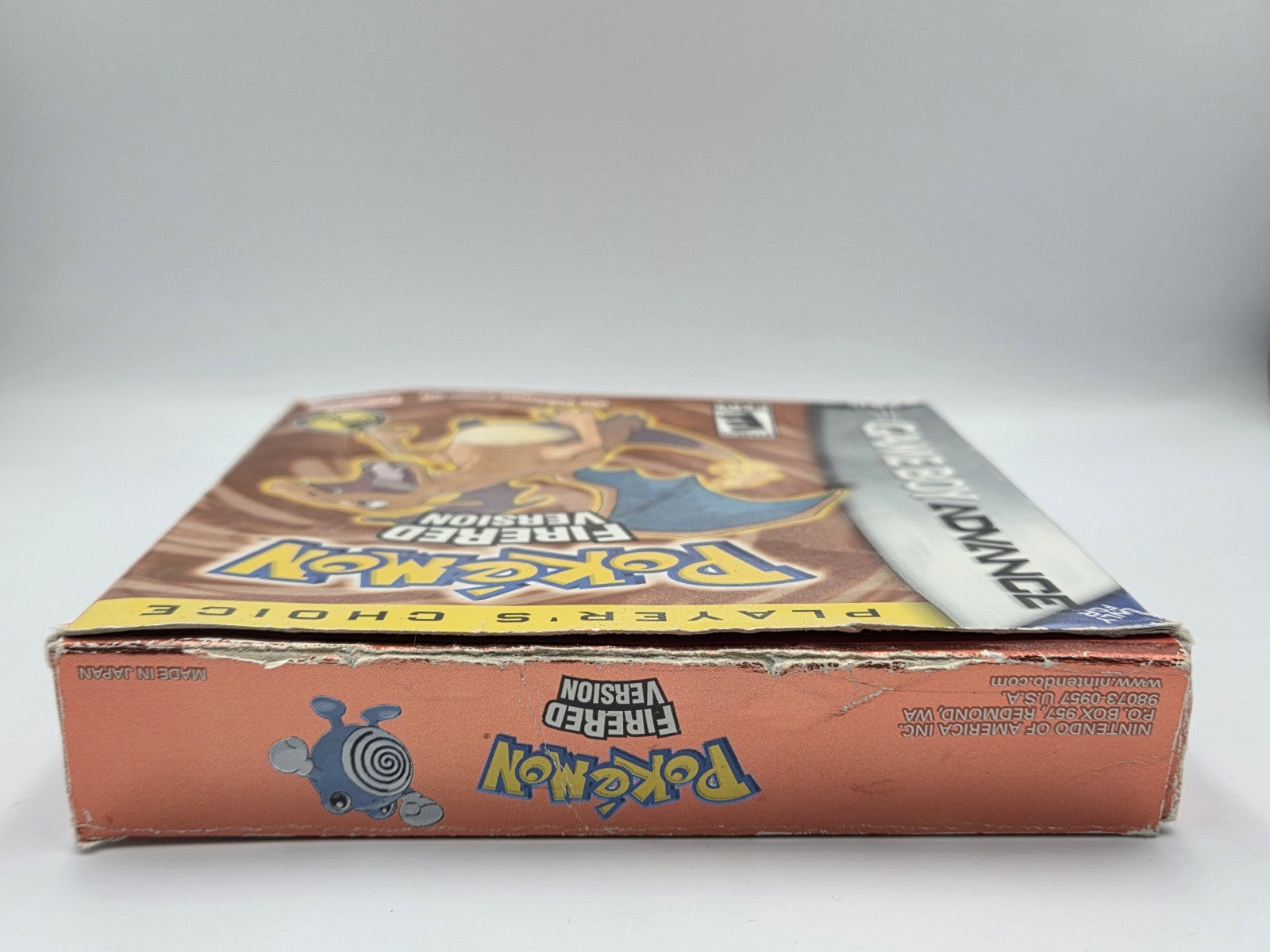 Nintendo Game Boy Advance Pokemon FireRed Version mit OVP und Anleitung USA - T-Retro-Games 