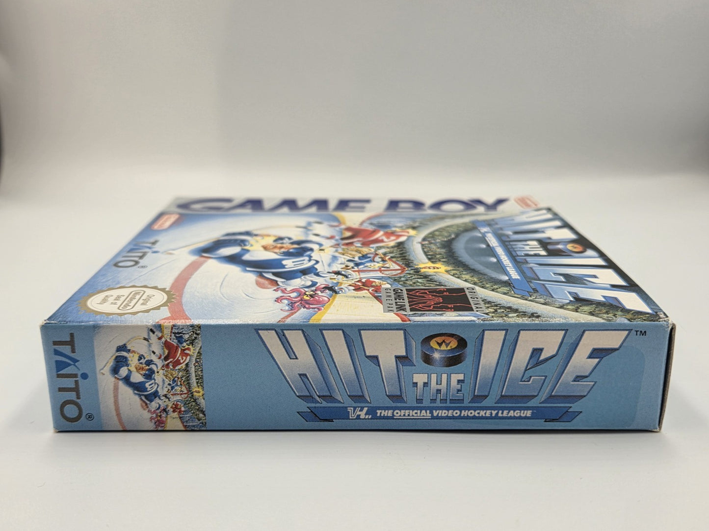Nintendo Game Boy Classic Spiel Hit The Ice mit OVP und Anleitung FRG - T-Retro-Games 