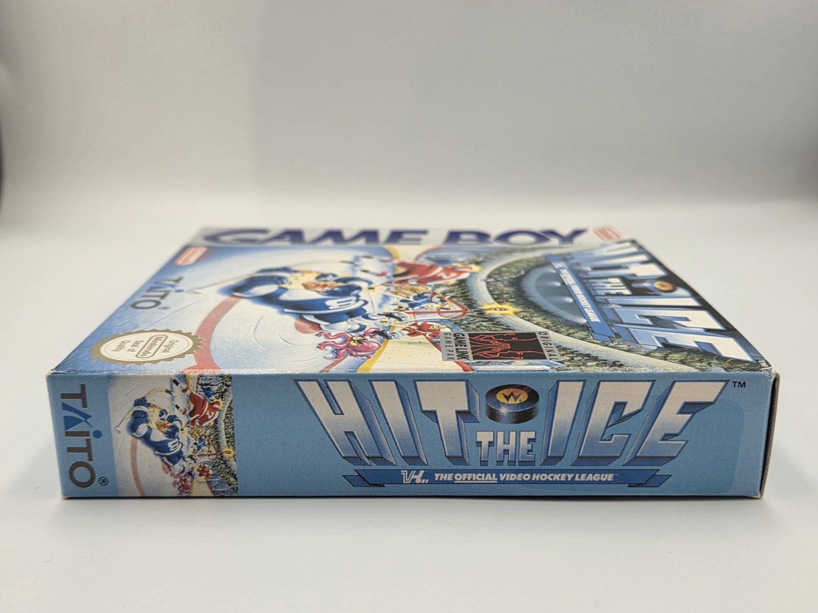 Nintendo Game Boy Classic Spiel Hit The Ice mit OVP und Anleitung FRG - T-Retro-Games 