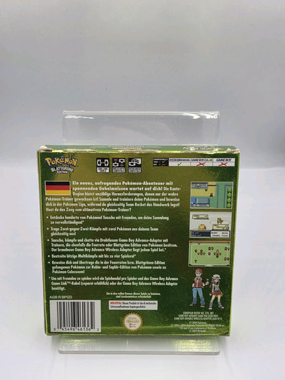 Nintendo Game Boy Advance Pokemon Blattgrüne Edition mit OVP und Anleitung NOE - T-Retro-Games 