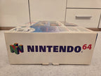N64 Nintendo 64 Clear Blue Konsole Console OVP - T-Retro-Games 