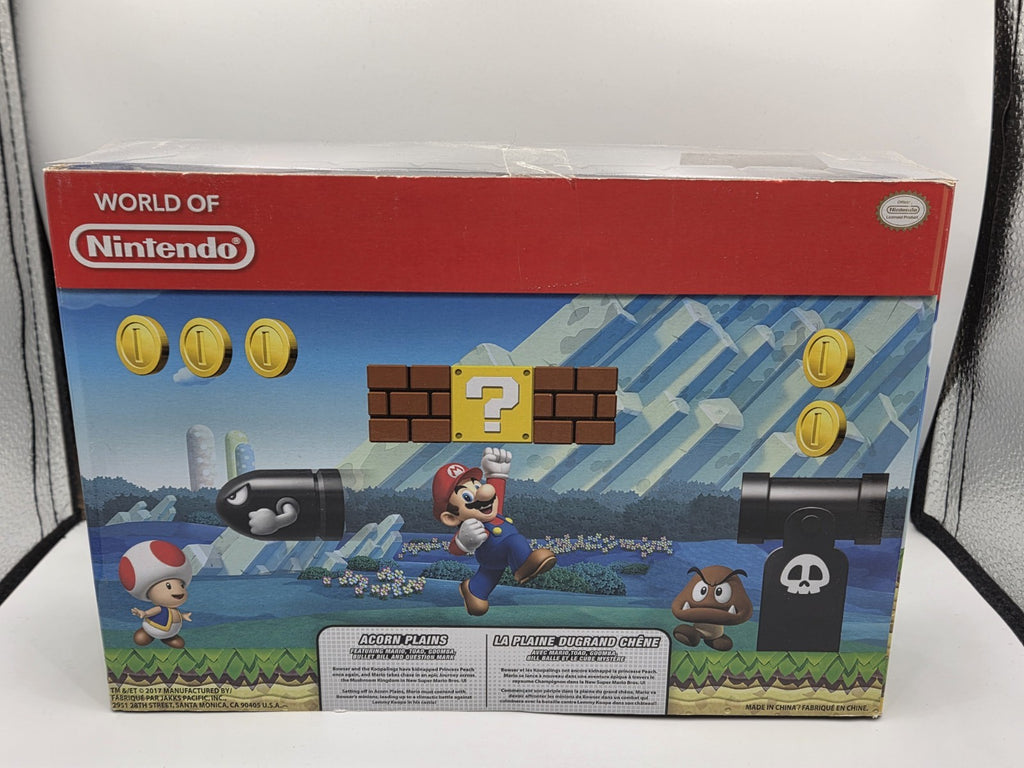 World of Nintendo Collectible Figur Acorn Plains Figure Set Neu New Sealed - T-Retro-Games 