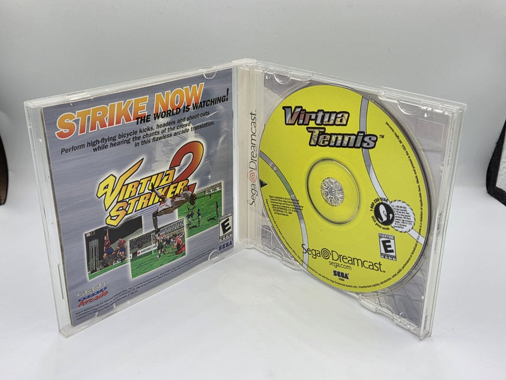 Sega Dreamcast Virtua Tennis mit OVP und Anleitung USA - T-Retro-Games 