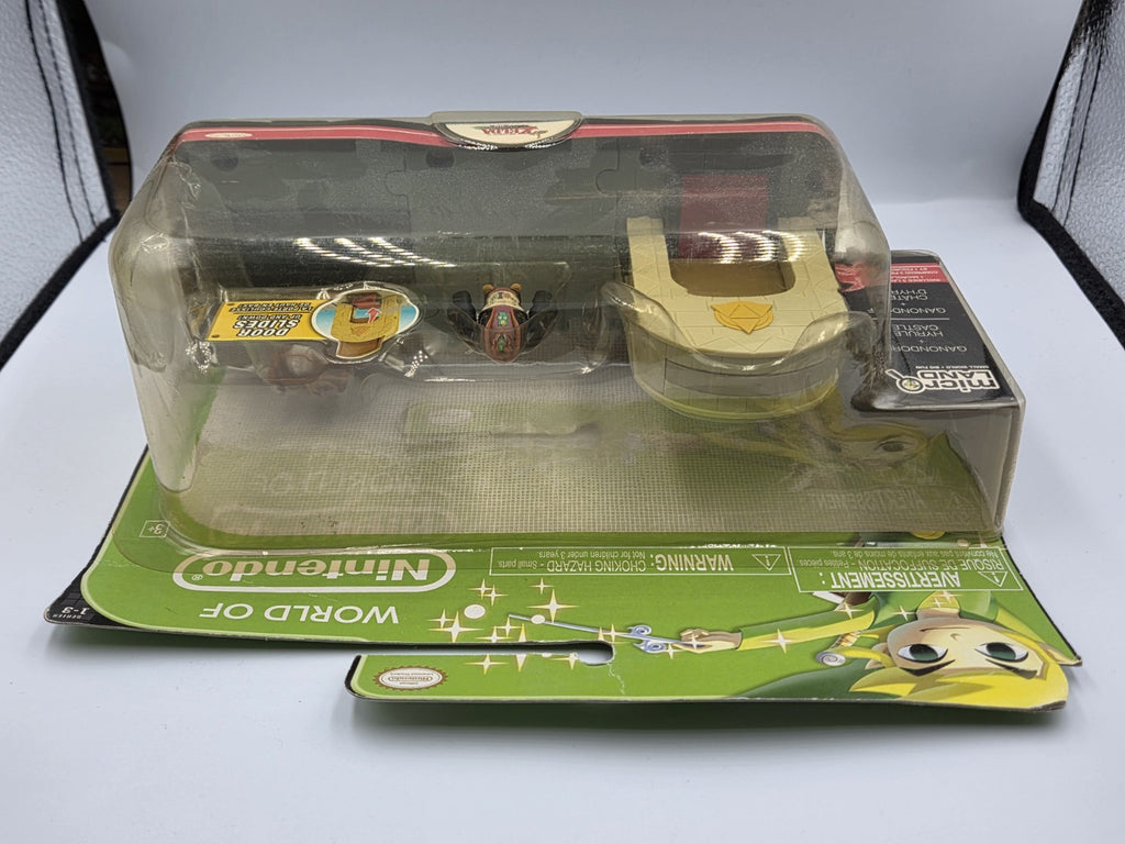 World of Nintendo Collectible Figur Ganondorf + Hyrule Castle Neu New Sealed - T-Retro-Games 