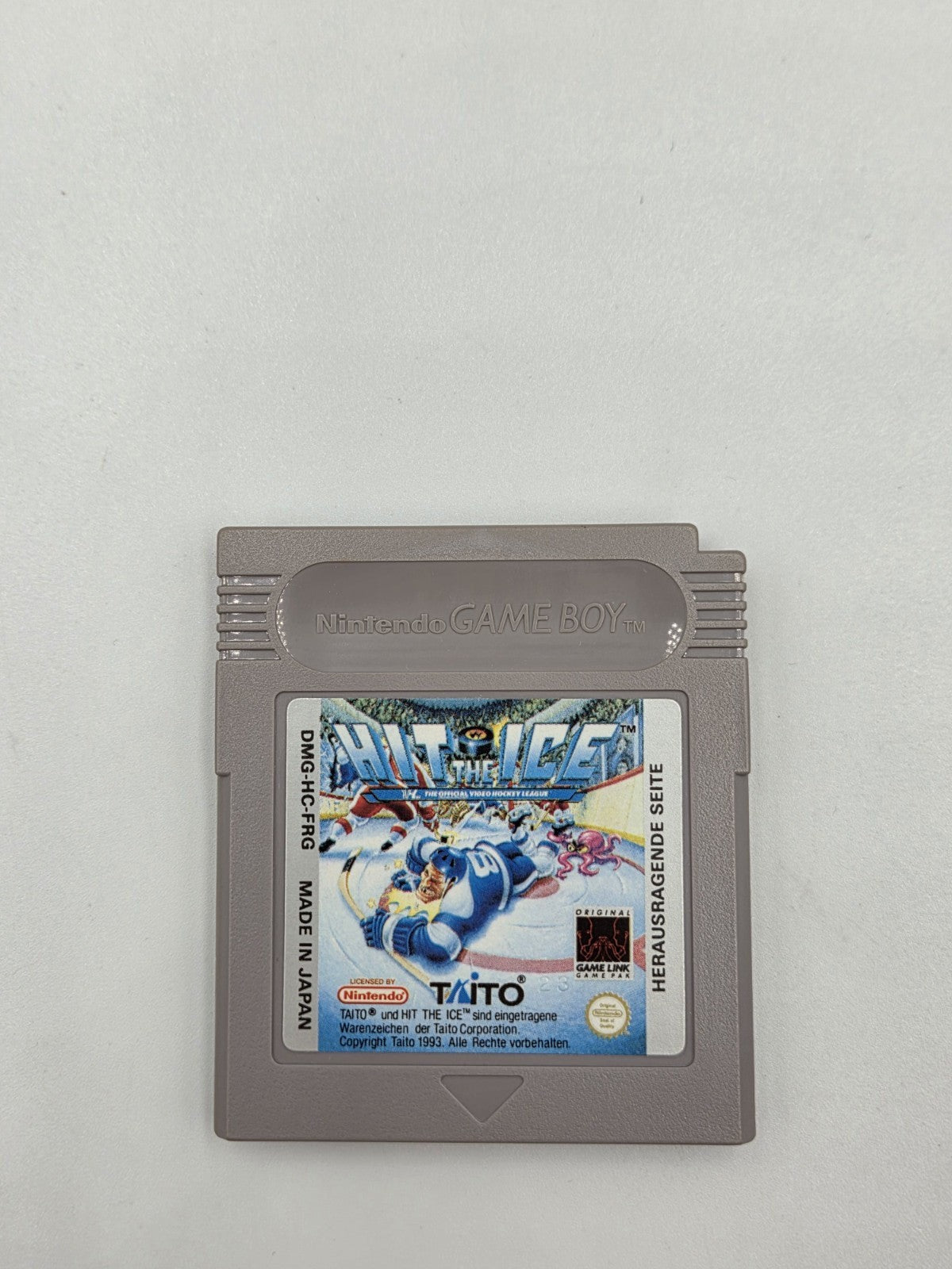 Nintendo Game Boy Classic Spiel Hit The Ice mit OVP und Anleitung FRG - T-Retro-Games 