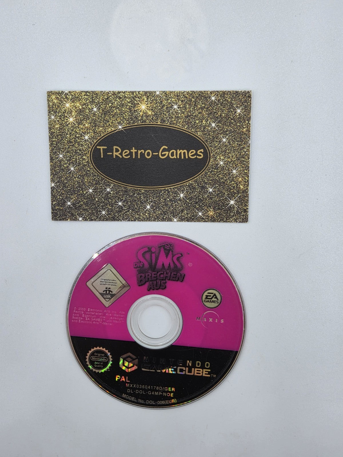 Nintendo GameCube Die Sims Brechen Aus Disc only nur CD NOE - T-Retro-Games 