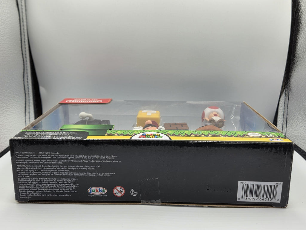 World of Nintendo Collectible Figur Acorn Plains Figure Set Neu New Sealed - T-Retro-Games 