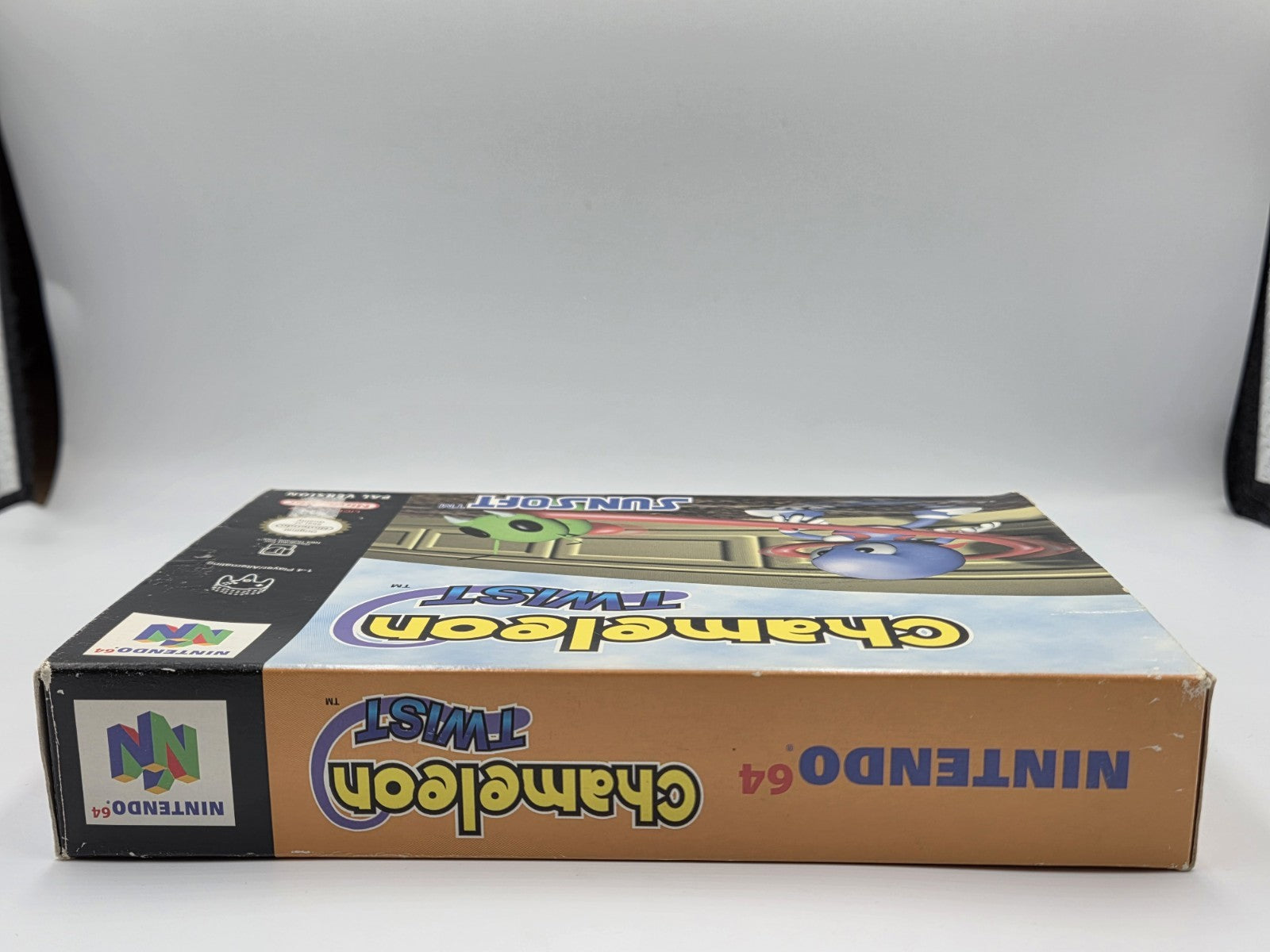 N64 Nintendo 64 Chameleon Twist mit OVP und Anleitung EUR - T-Retro-Games 