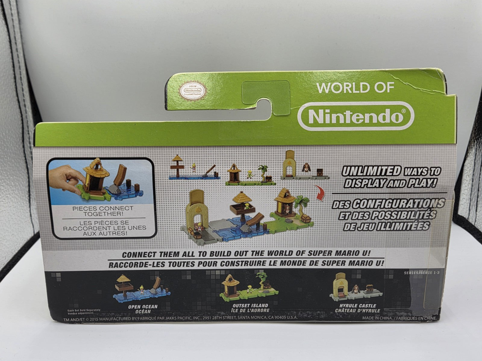 World of Nintendo Collectible Figur Ganondorf + Hyrule Castle Neu New Sealed - T-Retro-Games 