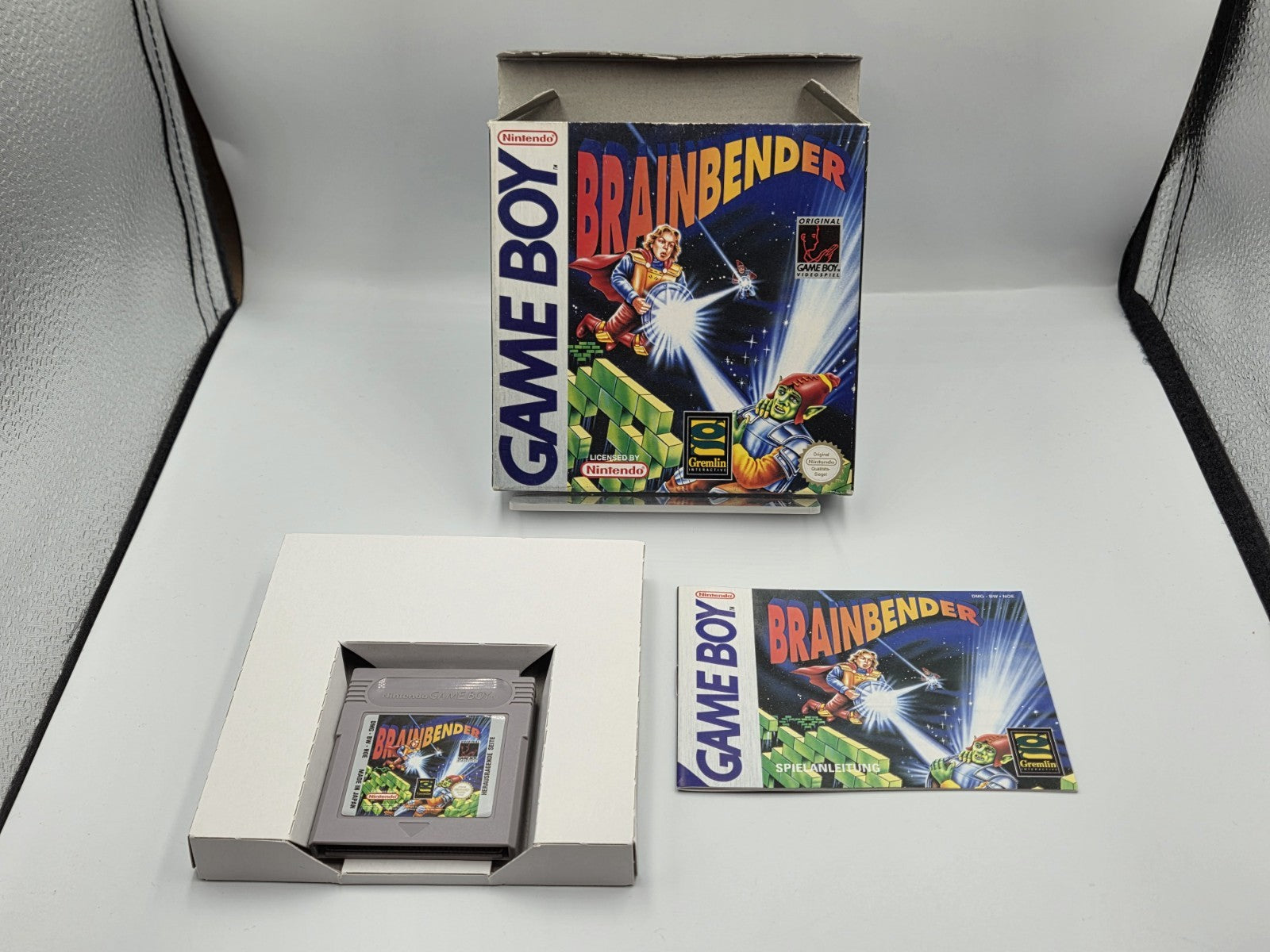 Nintendo Game Boy Classic Brainbender mit OVP und Anleitung NOE - T-Retro-Games 