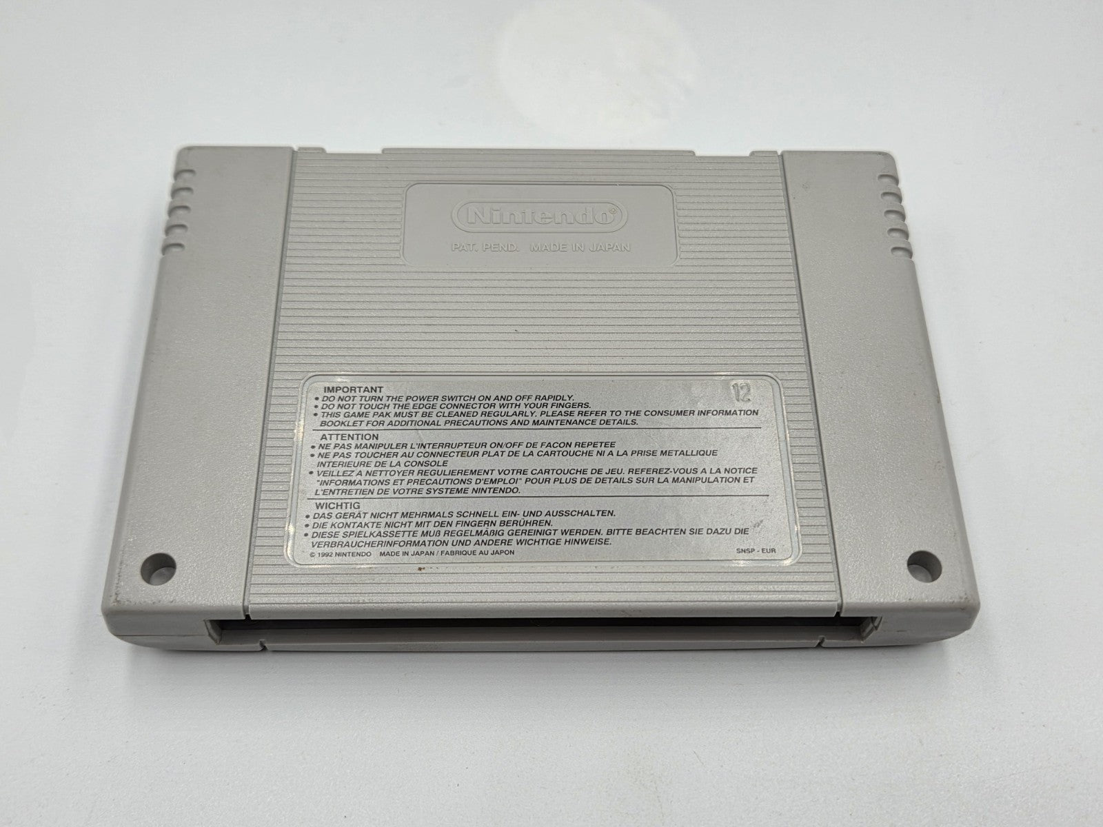 SNES Super Nintendo F-Zero mit OVP und Anleitung NOE - T-Retro-Games 