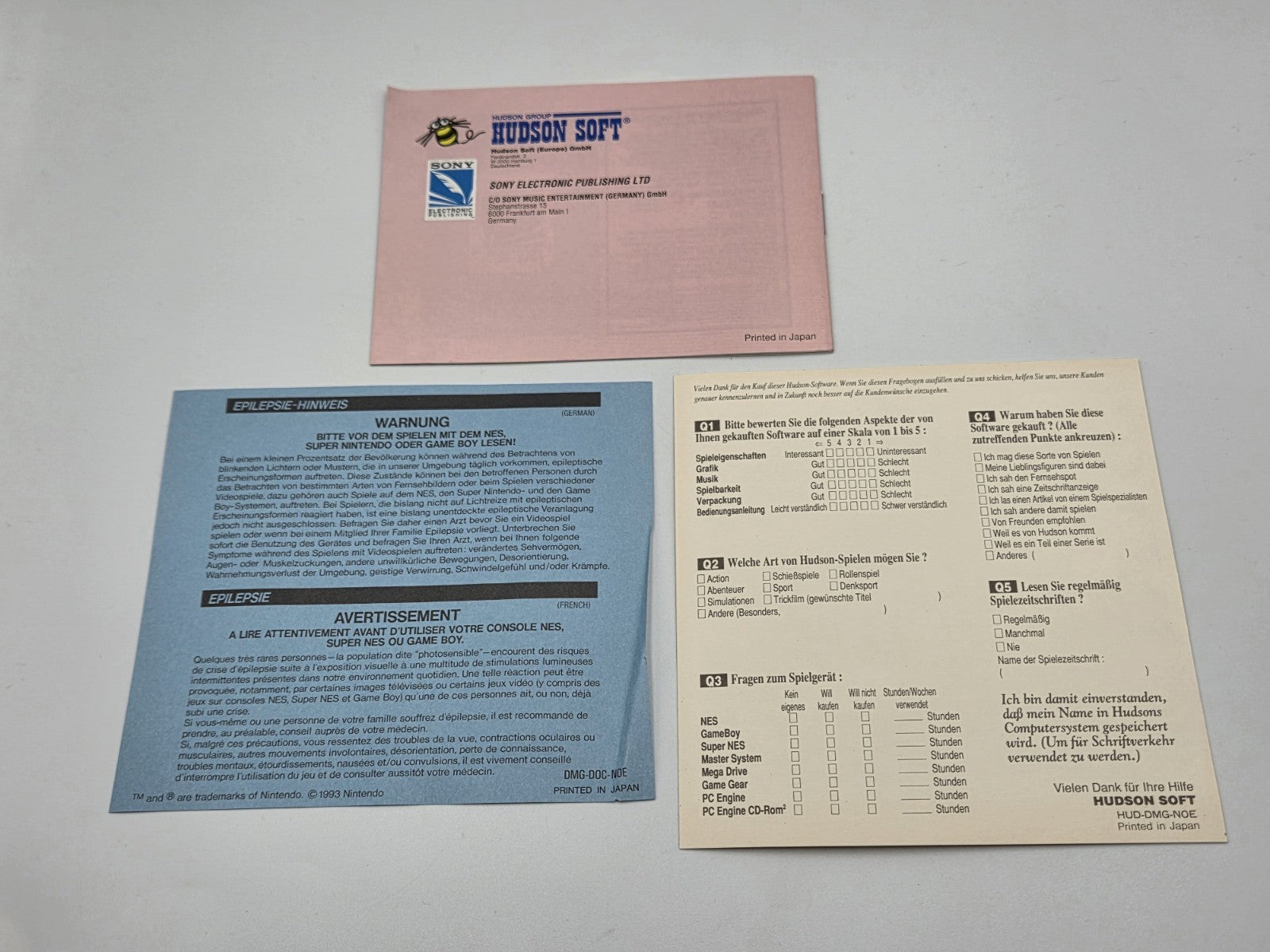 Nintendo Game Boy Classic Spiel Pang mit OVP und Anleitung NOE - T-Retro-Games 