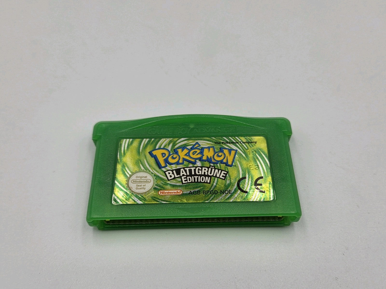 Nintendo Game Boy Advance Pokemon Blattgrüne Edition mit OVP und Anleitung NOE - T-Retro-Games 