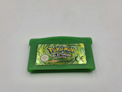 Nintendo Game Boy Advance Pokemon Blattgrüne Edition mit OVP und Anleitung NOE - T-Retro-Games 