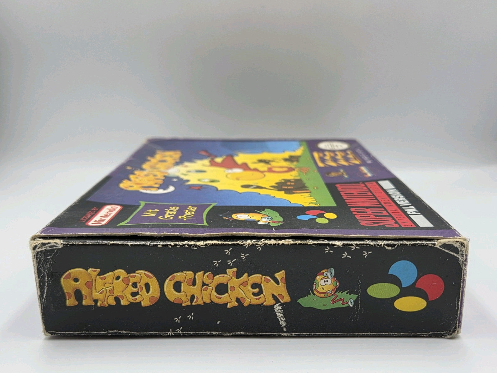 SNES Super Nintendo Alfred Chicken mit OVP und Anleitung NOE