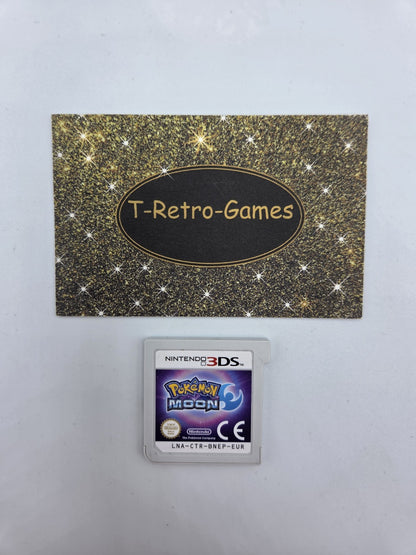 Nintendo 3DS Pokemon Moon nur Speicherkarte Modul EUR - T-Retro-Games 