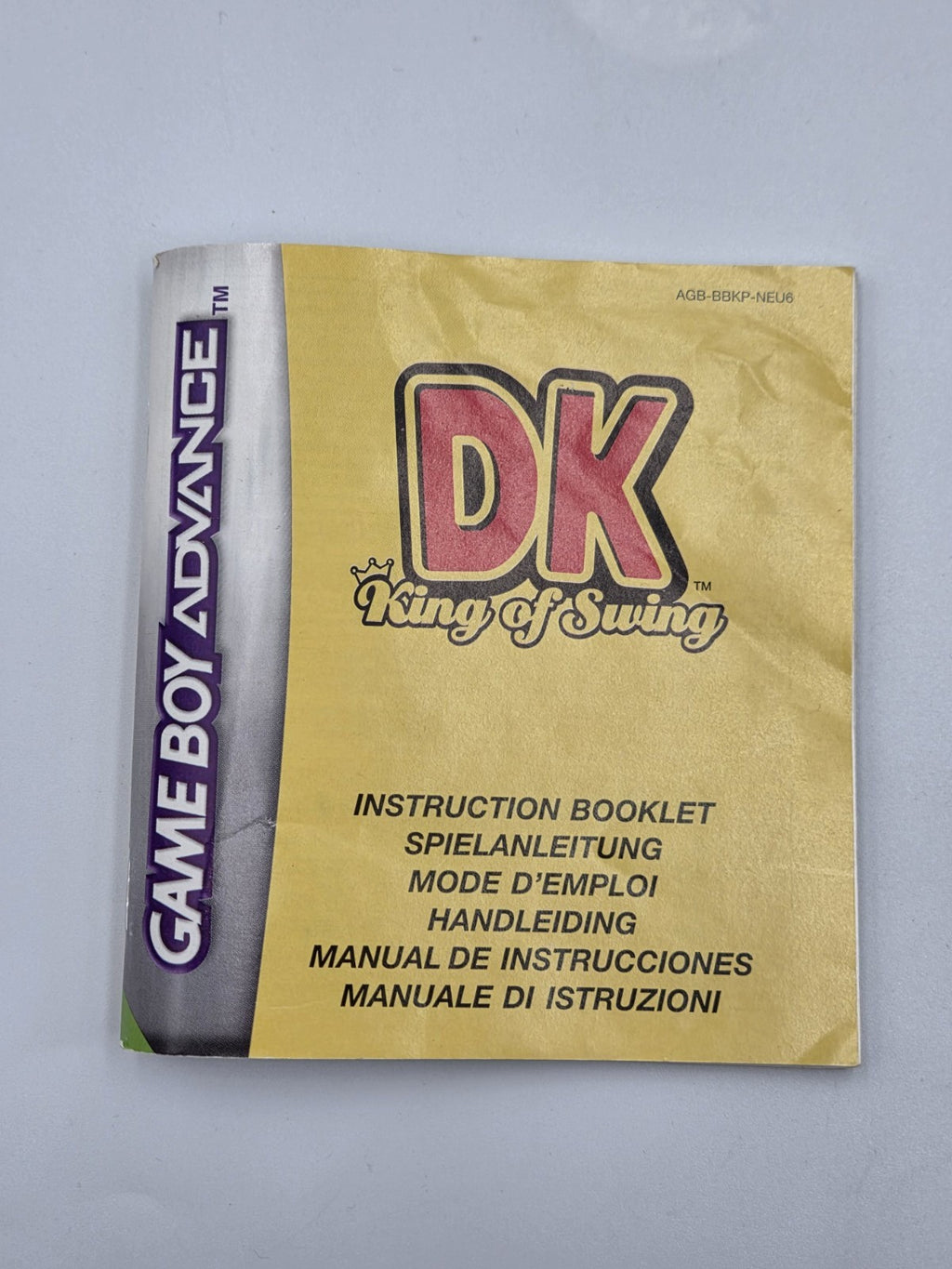Nintendo Game Boy Advance DK King of Swing mit OVP und Anleitung EUR - T-Retro-Games 