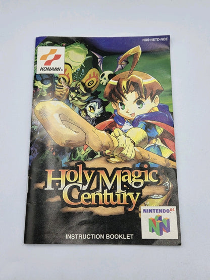 N64 Nintendo 64 Holy Magic Century mit OVP und Anleitung NOE - T-Retro-Games 