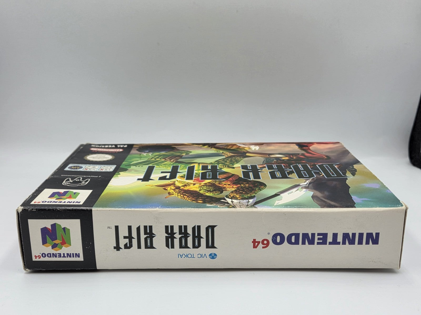 N64 Nintendo 64 Dark Rift mit OVP und Anleitung EUR - T-Retro-Games 