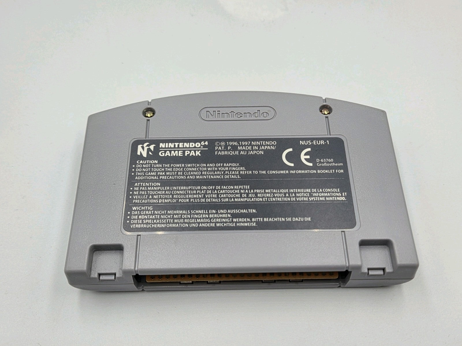 N64 Nintendo 64 Holy Magic Century mit OVP und Anleitung NOE - T-Retro-Games 