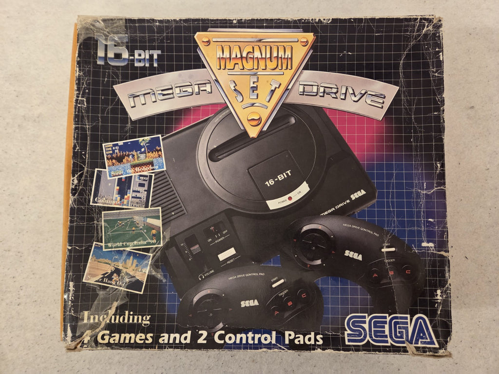 Sega Mega Drive Magnum Set Konsole Console OVP - T-Retro-Games 