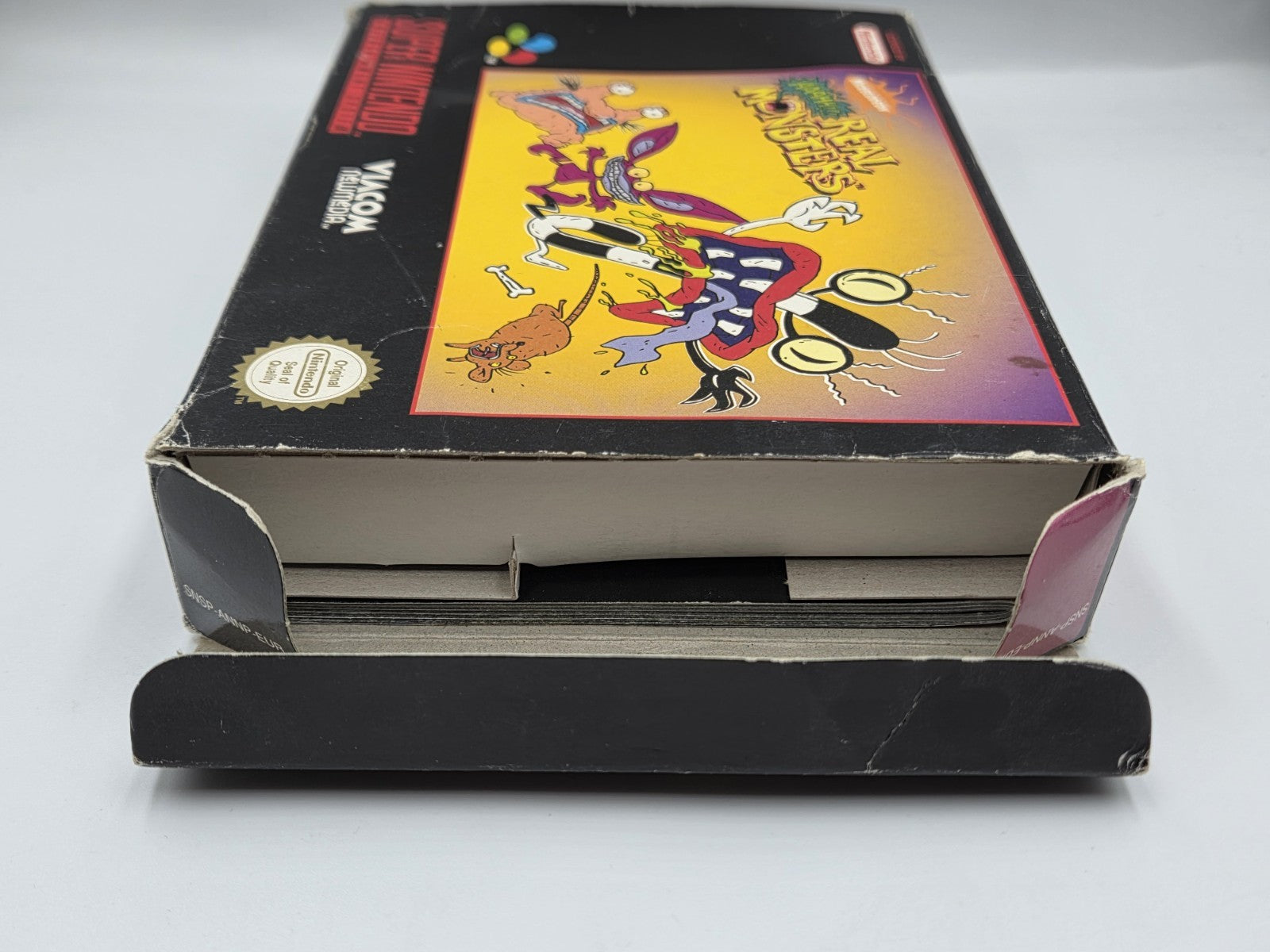 SNES Super Nintendo Aaahh!!! Real Monsters mit OVP und Anleitung EUR - T-Retro-Games 