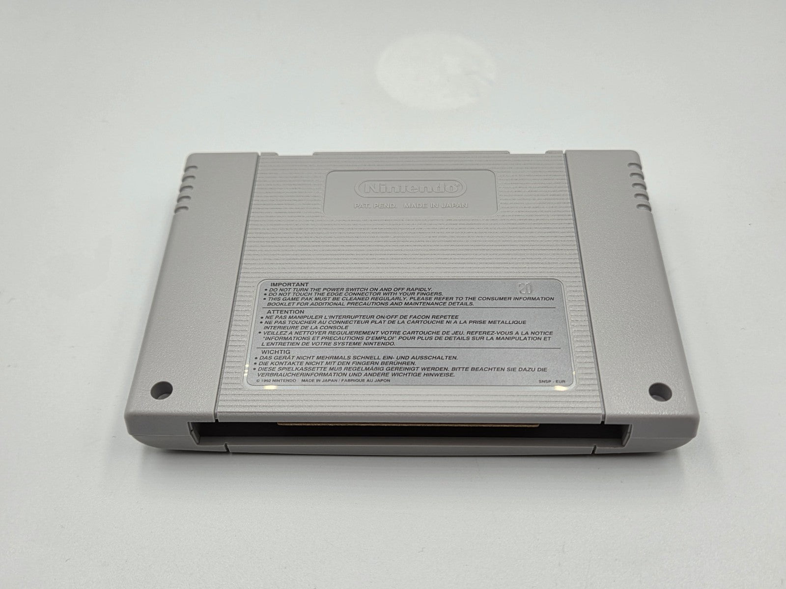 SNES Super Nintendo Judge Dredd mit OVP und Anleitung EUR - T-Retro-Games 