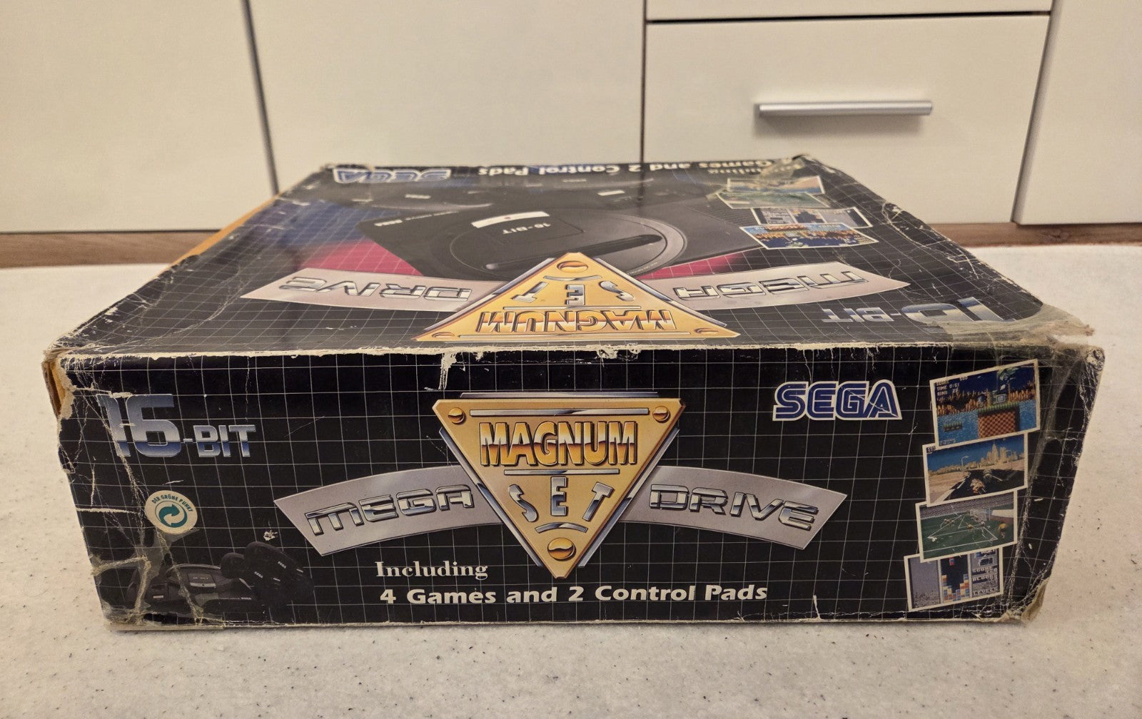 Sega Mega Drive Magnum Set Konsole Console OVP - T-Retro-Games 