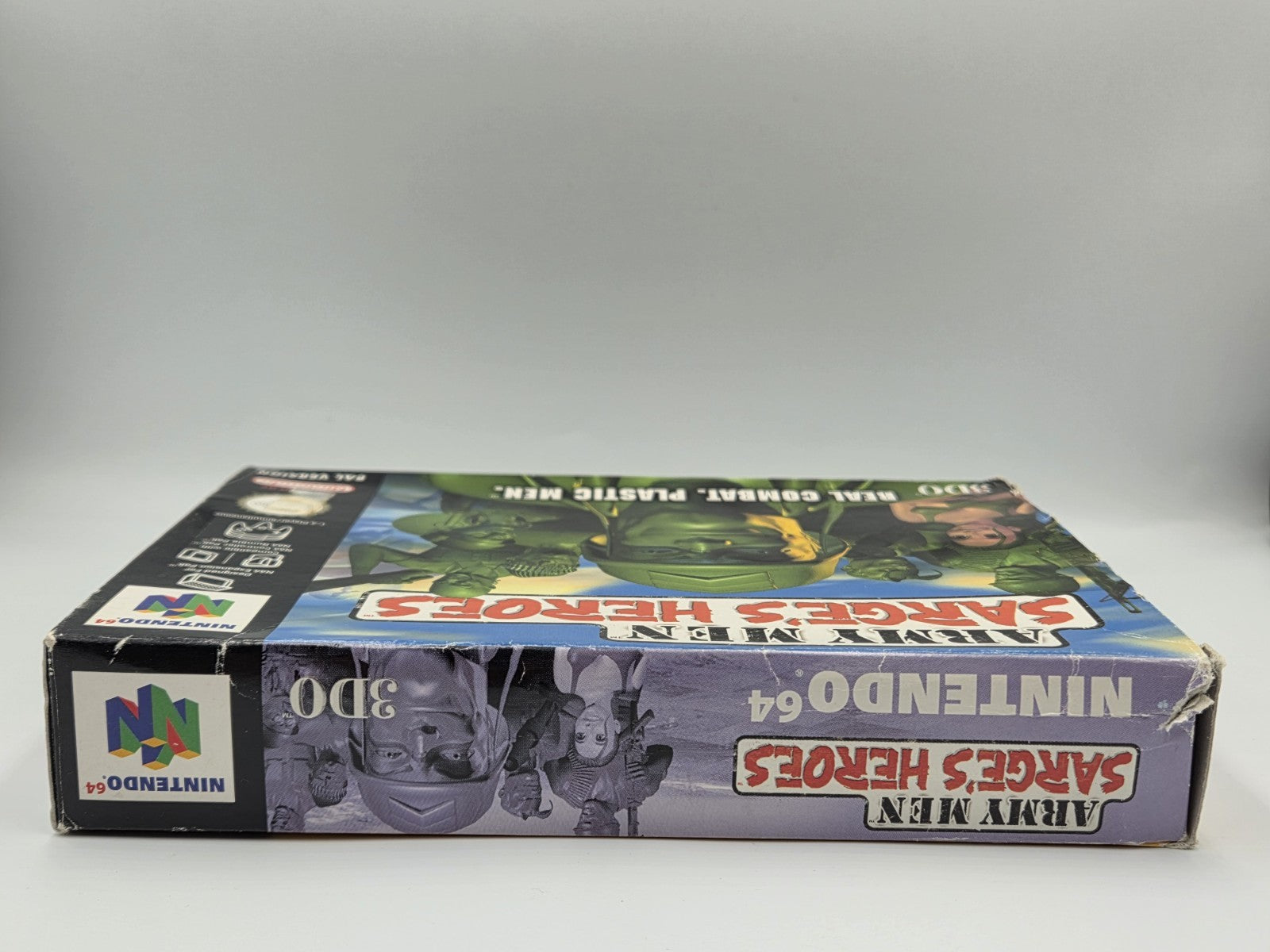N64 Nintendo 64 Army Men Sarge's Heroes mit OVP und Anleitung NOE - T-Retro-Games 