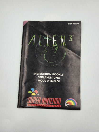 SNES Super Nintendo Alien 3 mit OVP und Anleitung EUR - T-Retro-Games 