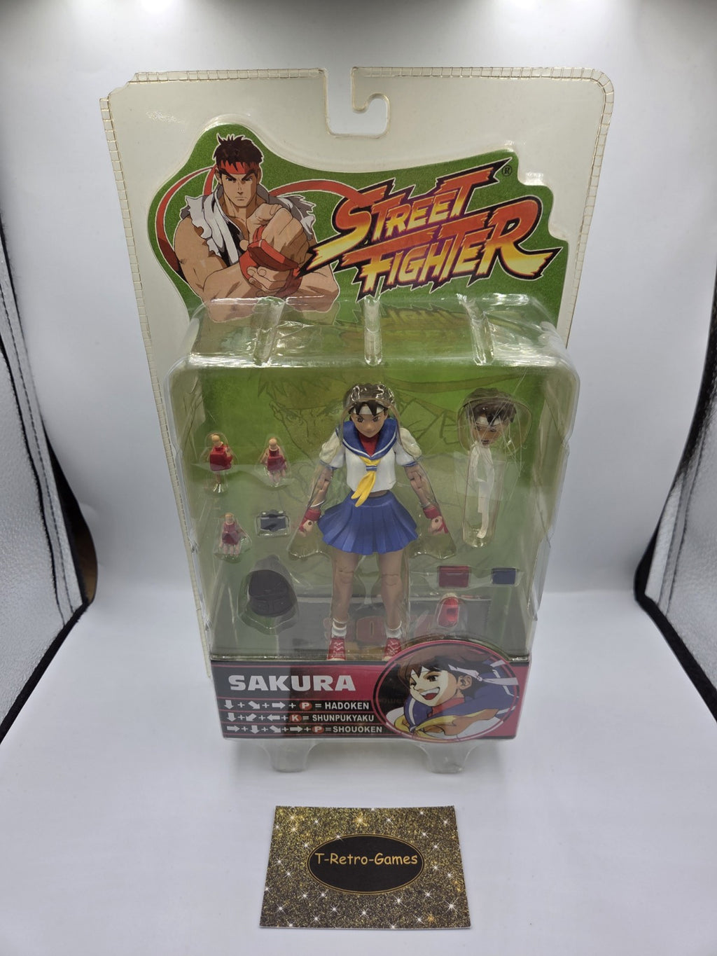 Sota Toys Street Fighter Sakura Action Toy Neu New - T-Retro-Games 