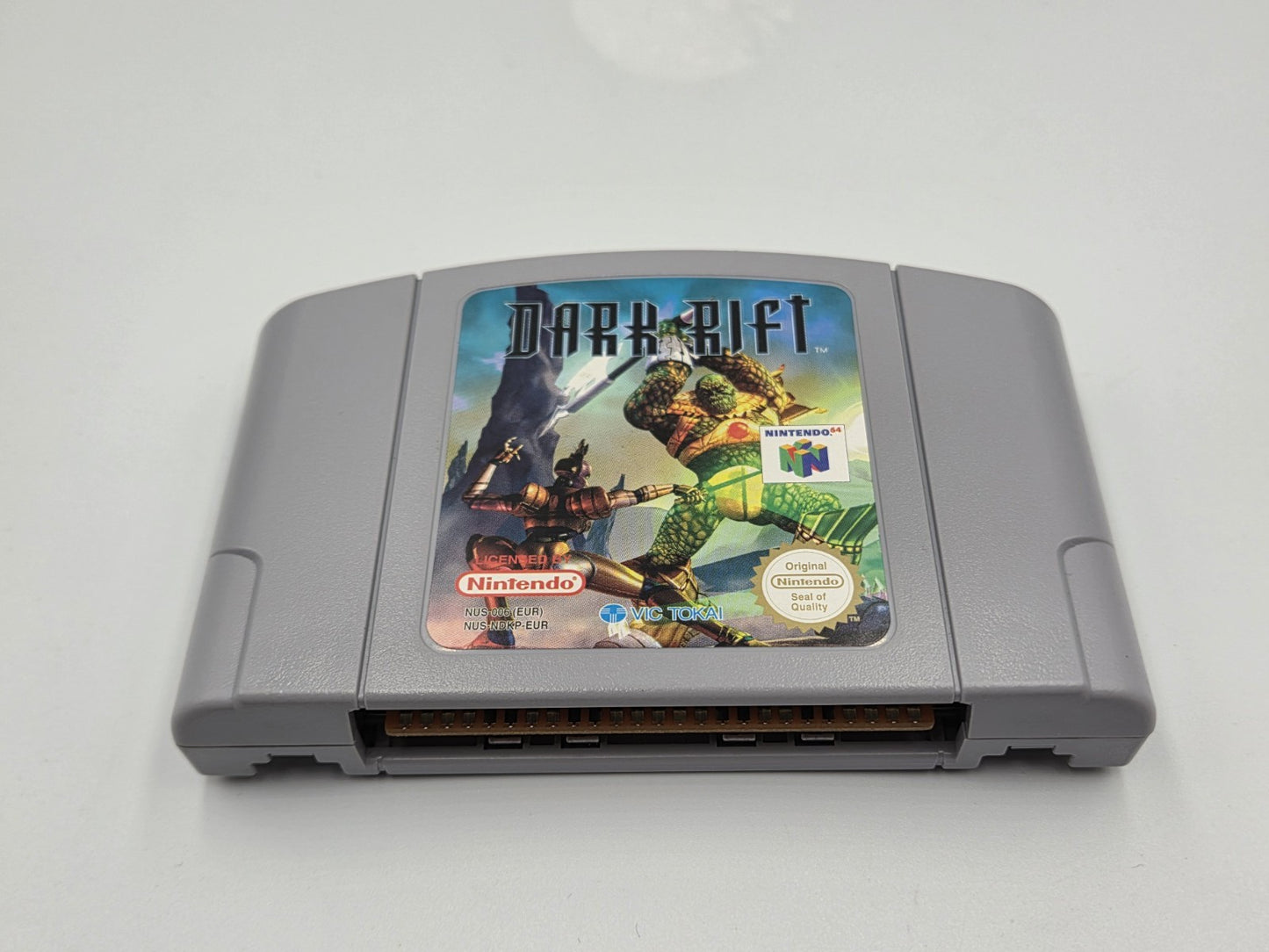 N64 Nintendo 64 Dark Rift mit OVP und Anleitung EUR - T-Retro-Games 