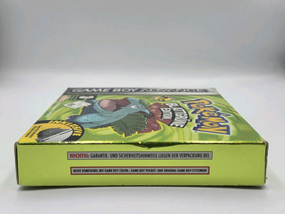 Nintendo Game Boy Advance Pokemon Blattgrüne Edition mit OVP und Anleitung NOE - T-Retro-Games 