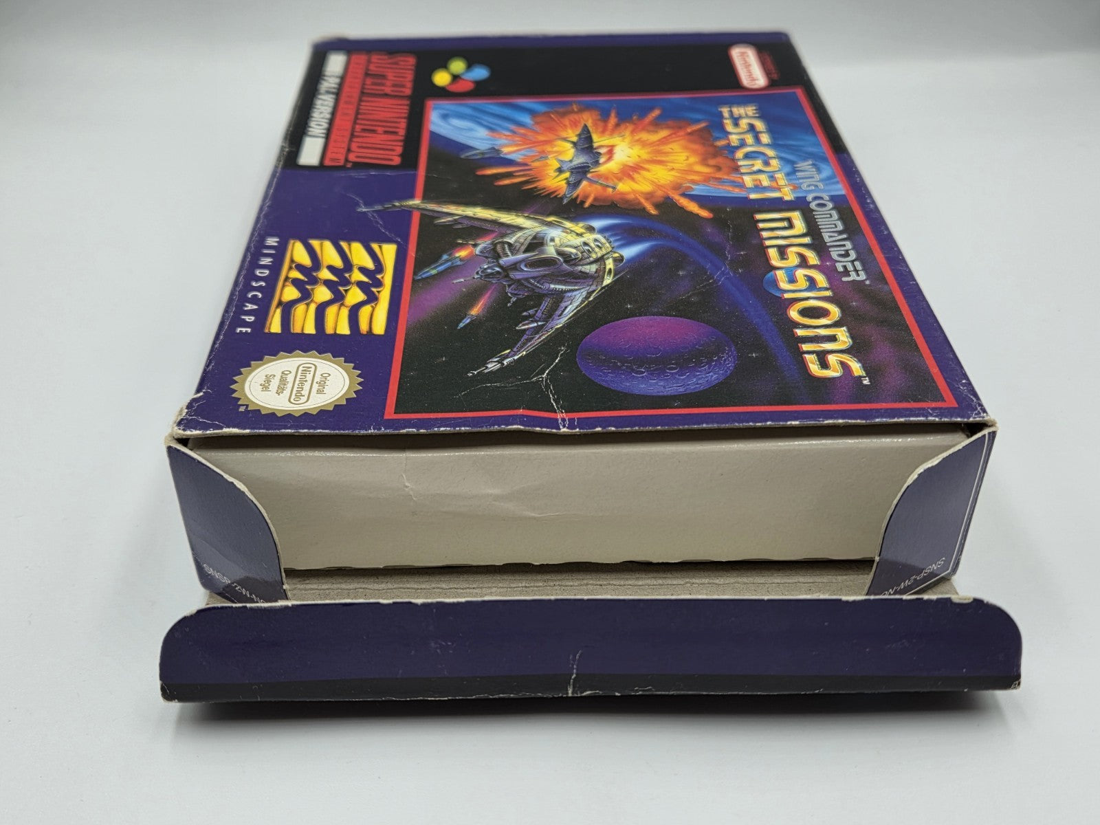 SNES Super Nintendo Wing Commander The Secret Missions mit OVP und Anleitung NOE - T-Retro-Games 