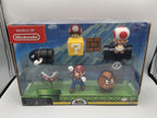 World of Nintendo Collectible Figur Acorn Plains Figure Set Neu New Sealed - T-Retro-Games 