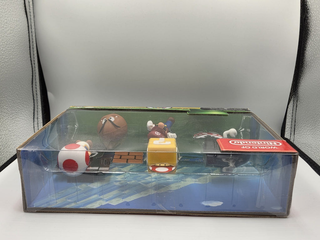 World of Nintendo Collectible Figur Acorn Plains Figure Set Neu New Sealed - T-Retro-Games 