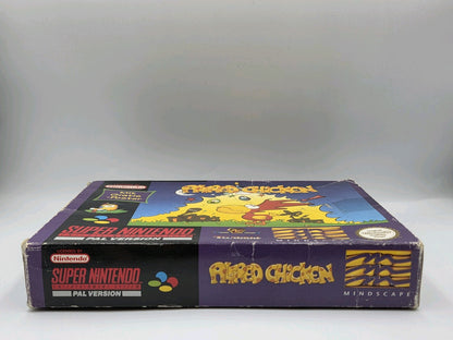 SNES Super Nintendo Alfred Chicken mit OVP und Anleitung NOE