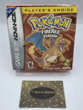 Nintendo Game Boy Advance Pokemon FireRed Version mit OVP und Anleitung USA - T-Retro-Games 