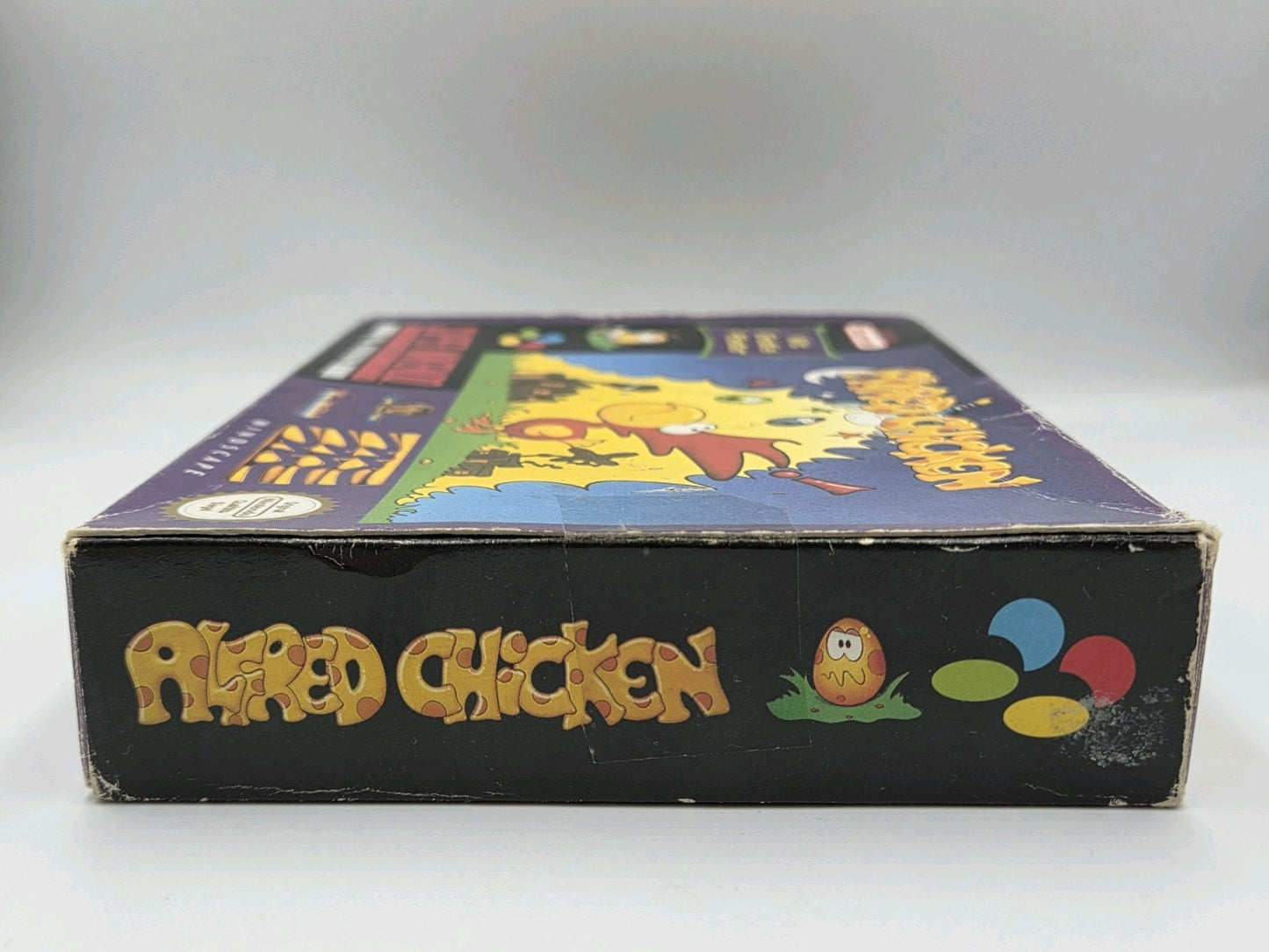 SNES Super Nintendo Alfred Chicken mit OVP und Anleitung NOE