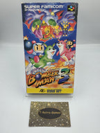 SFC Super Famicom Super Bomberman 3 mit OVP und Anleitung Japan - T-Retro-Games 