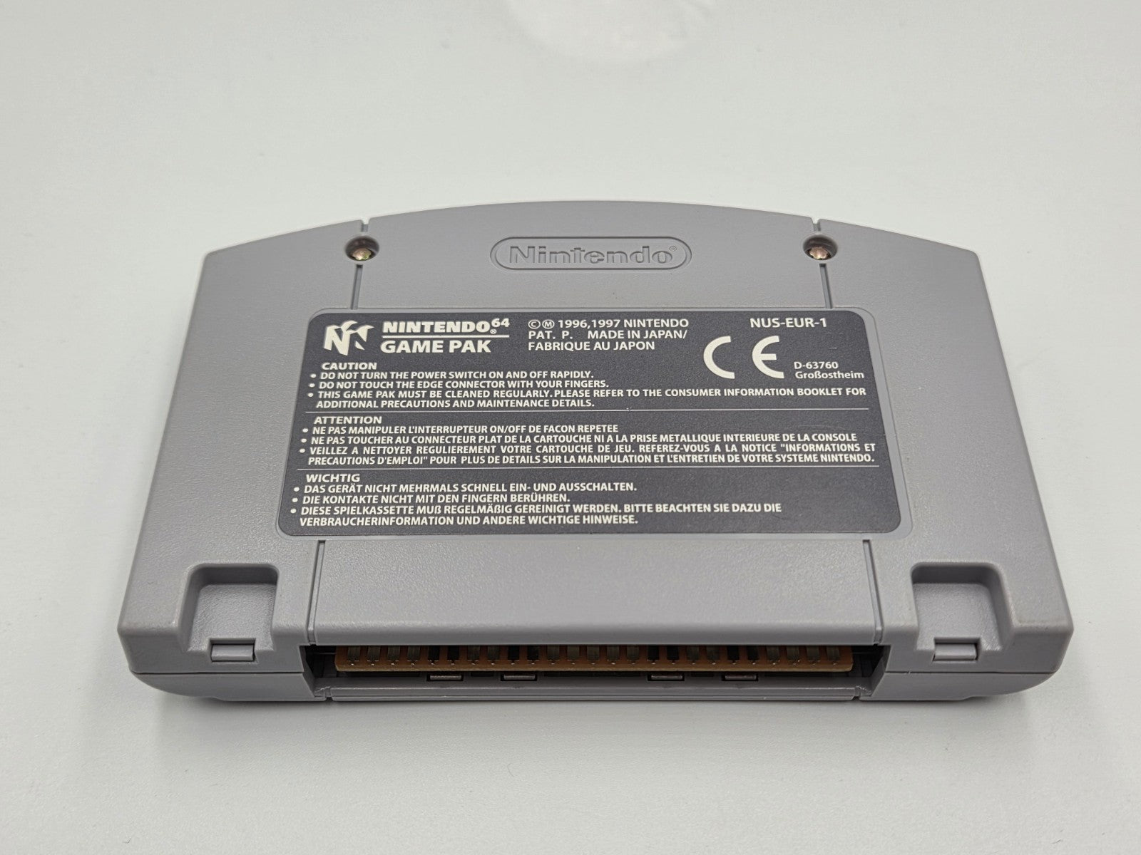 N64 Nintendo 64 Dark Rift mit OVP und Anleitung EUR - T-Retro-Games 
